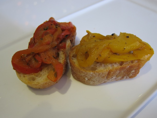 Duo of Red and Yellow Pepper